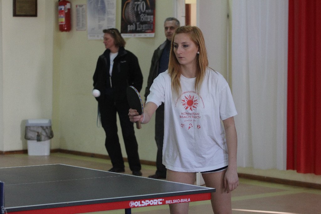 Finał strefy licealiady w tenisie stołowym
