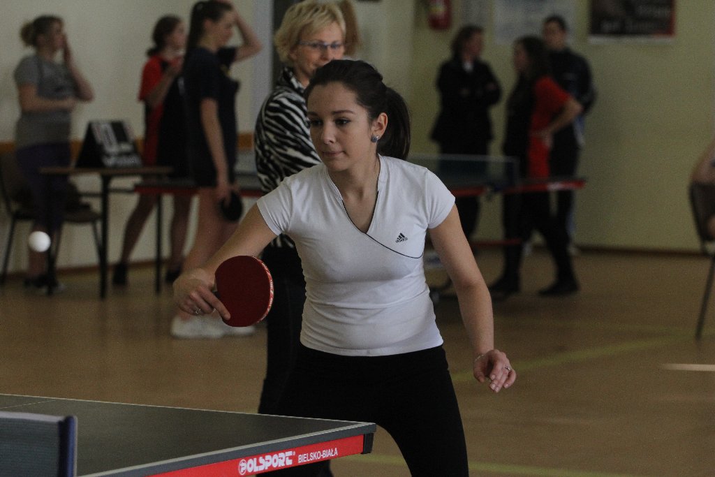 Finał strefy licealiady w tenisie stołowym