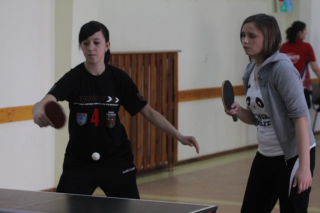 Finał strefy licealiady w tenisie stołowym