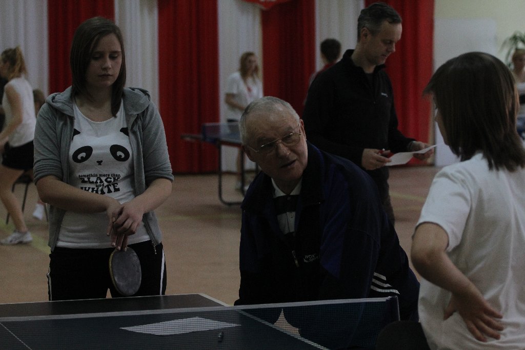Finał strefy licealiady w tenisie stołowym