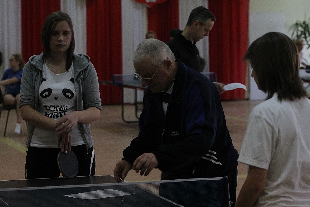 Finał strefy licealiady w tenisie stołowym