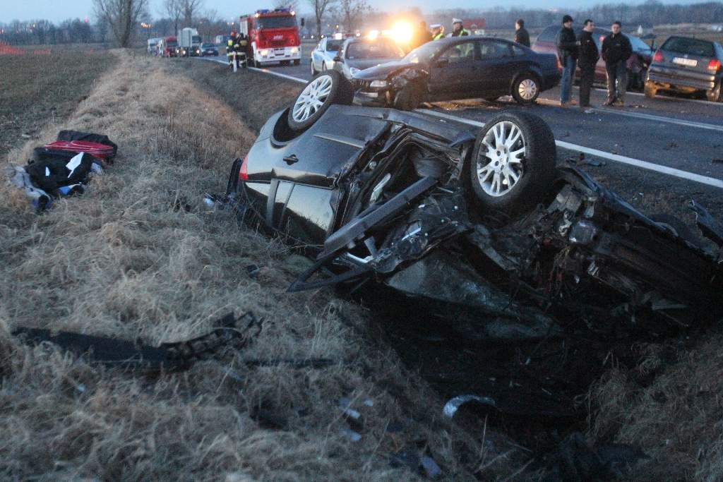 Wypadek na drodze Legnica – Jawor