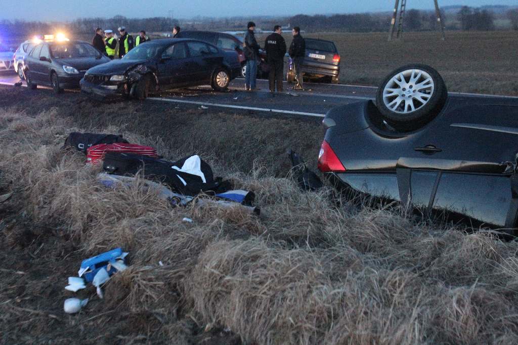 Wypadek na drodze Legnica – Jawor