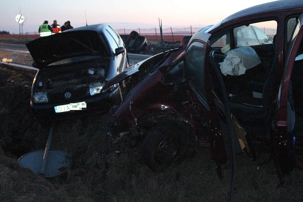 Wypadek na drodze Legnica – Jawor