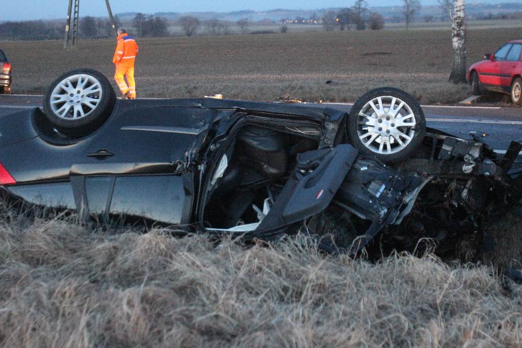 Wypadek na drodze Legnica – Jawor
