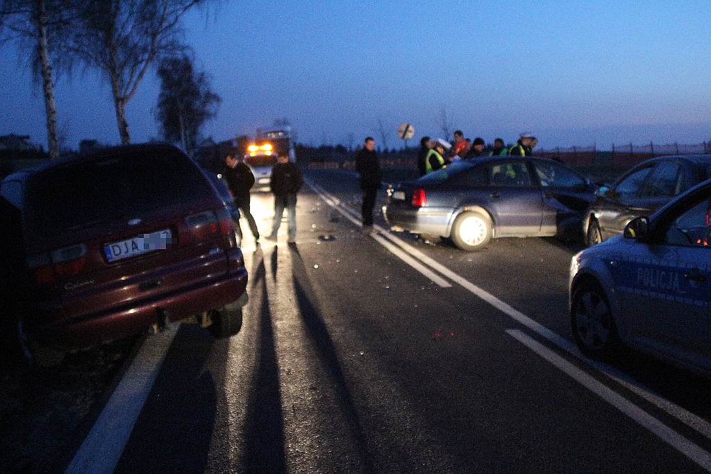 Wypadek na drodze Legnica – Jawor