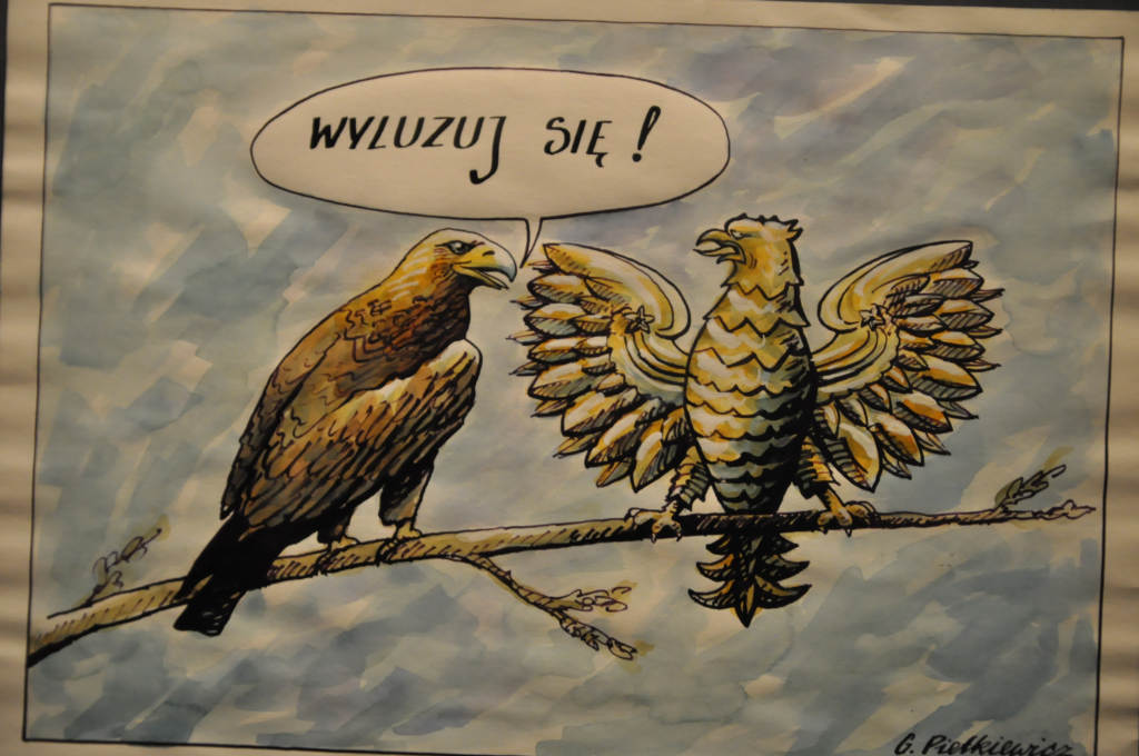 Wystawa Grzegorza Pietkiewicza w Galerii Satyrykon