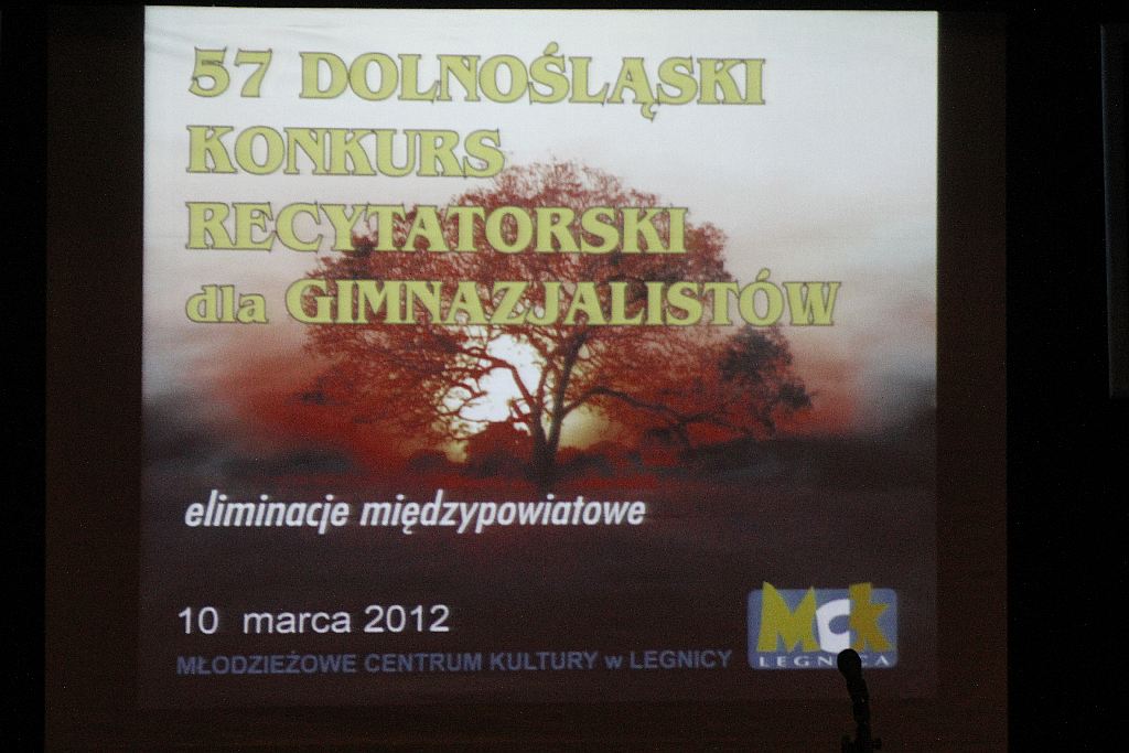 Dolnośląski Konkurs Recytatorski