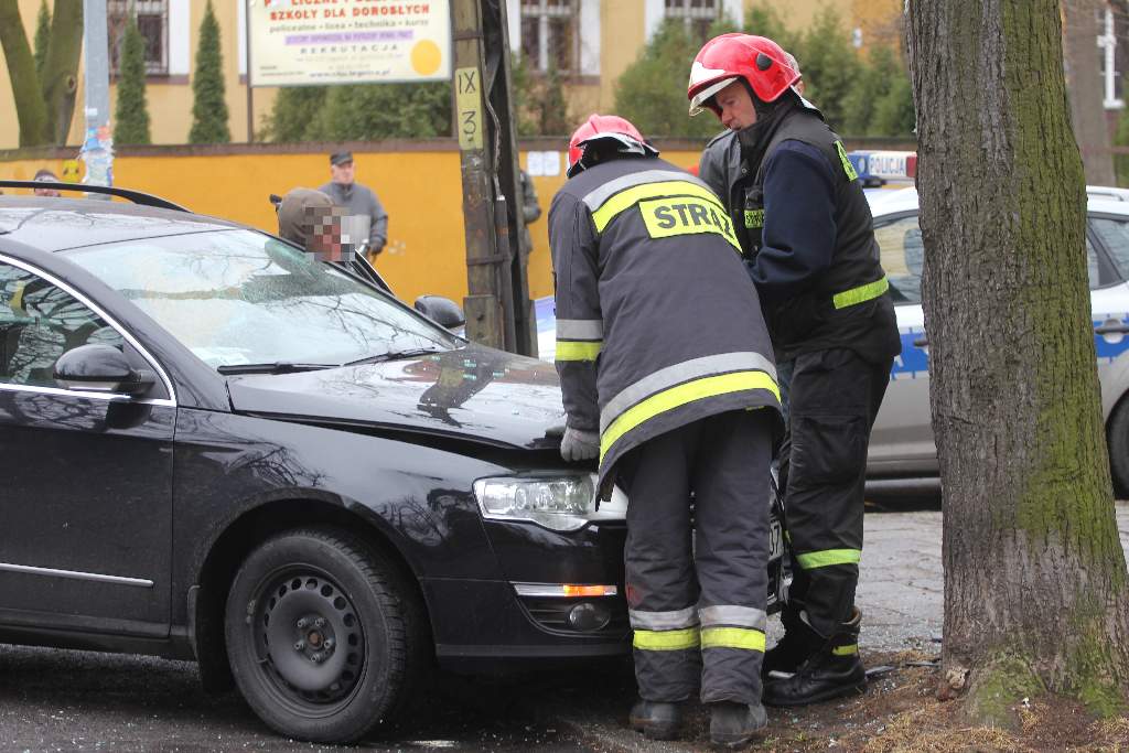 Zderzenie dwóch volkswagenów