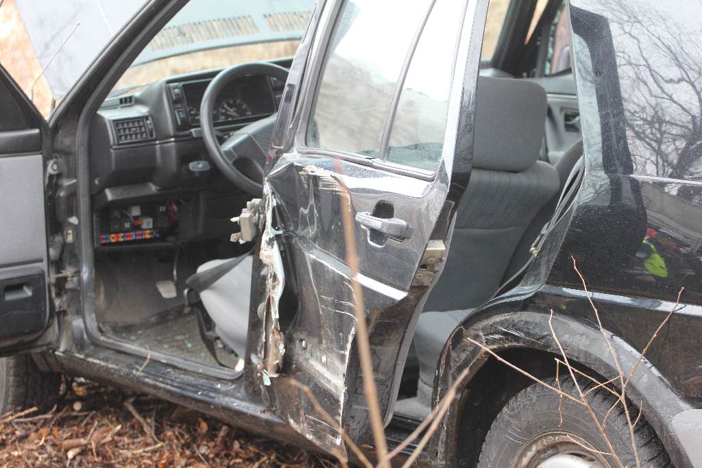 Zderzenie dwóch volkswagenów