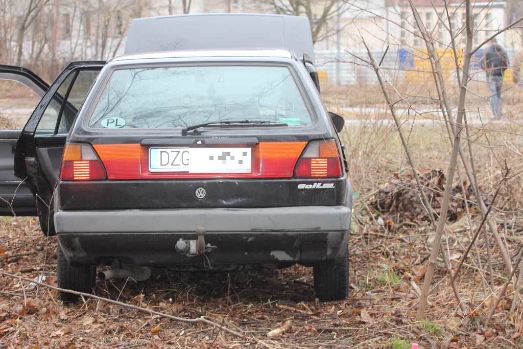 Zderzenie dwóch volkswagenów