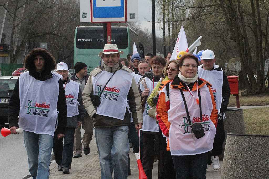 Manifestacja Solidarności w Warszawie