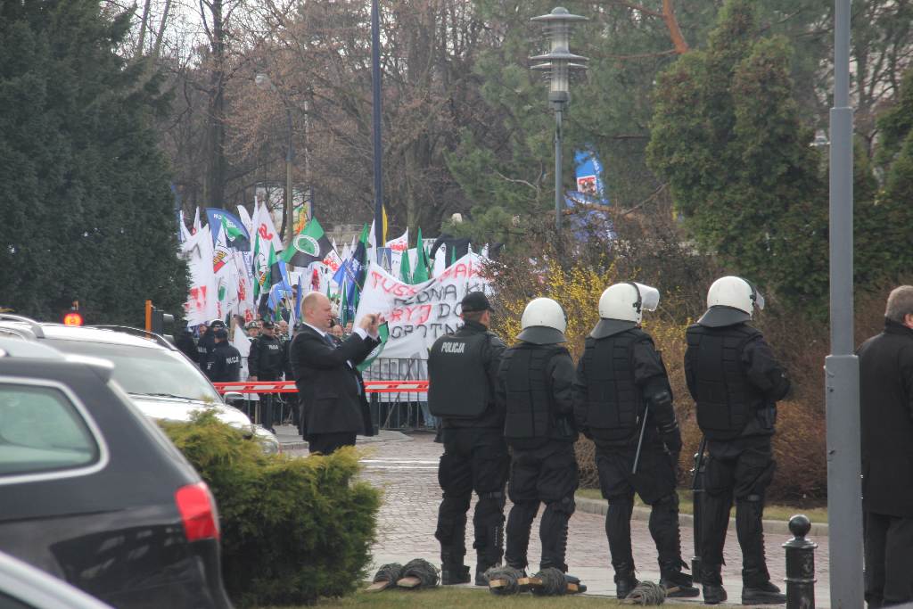 Manifestacja Solidarności w Warszawie