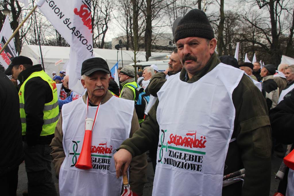 Manifestacja Solidarności w Warszawie