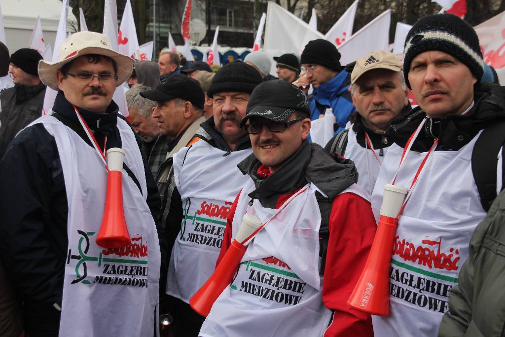Manifestacja Solidarności w Warszawie