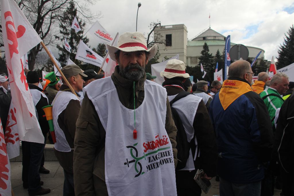 Manifestacja Solidarności w Warszawie