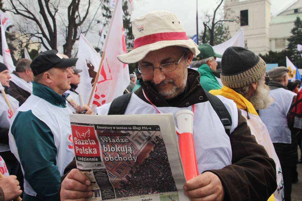 Manifestacja Solidarności w Warszawie