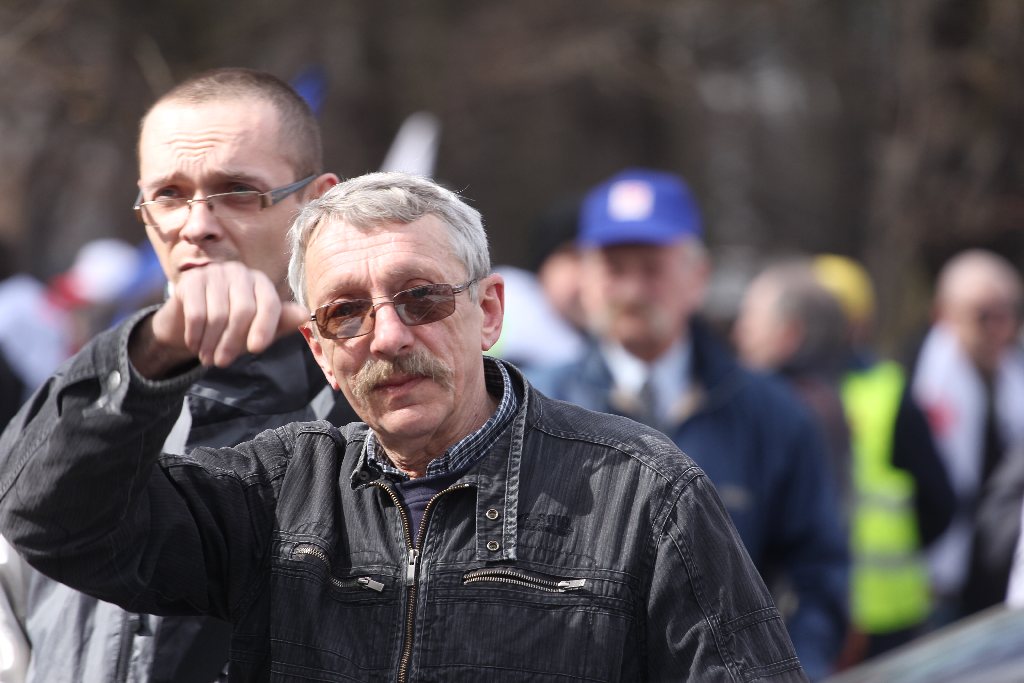 Manifestacja Solidarności w Warszawie