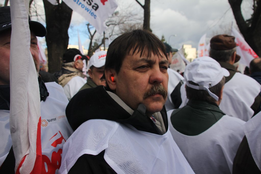 Manifestacja Solidarności w Warszawie