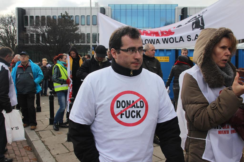 Manifestacja Solidarności w Warszawie