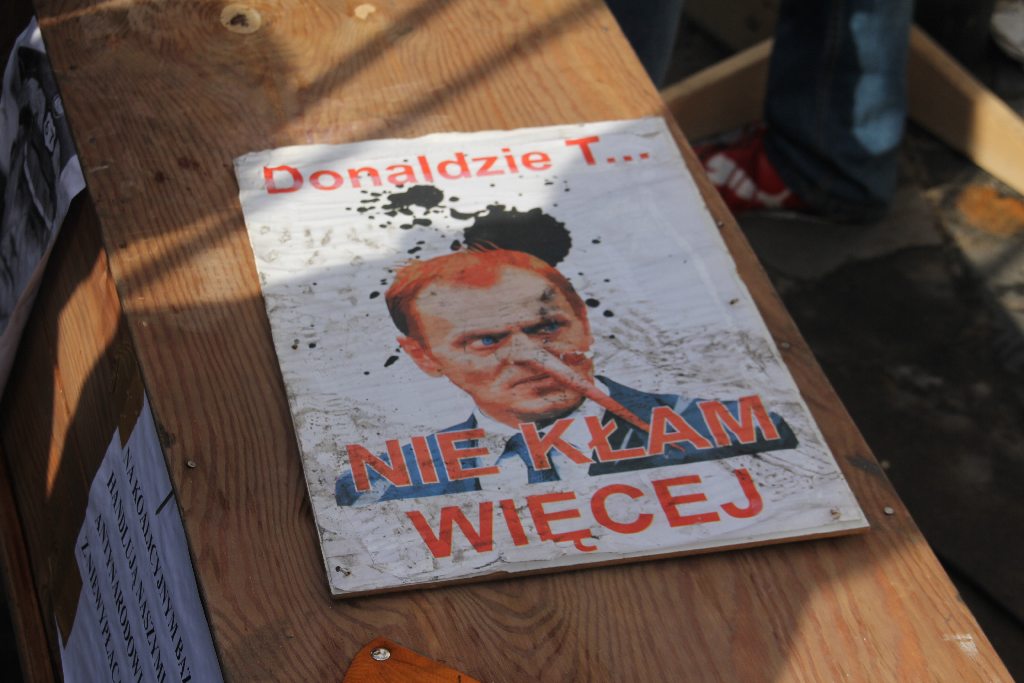 Manifestacja Solidarności w Warszawie
