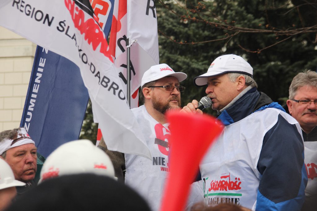 Manifestacja Solidarności w Warszawie