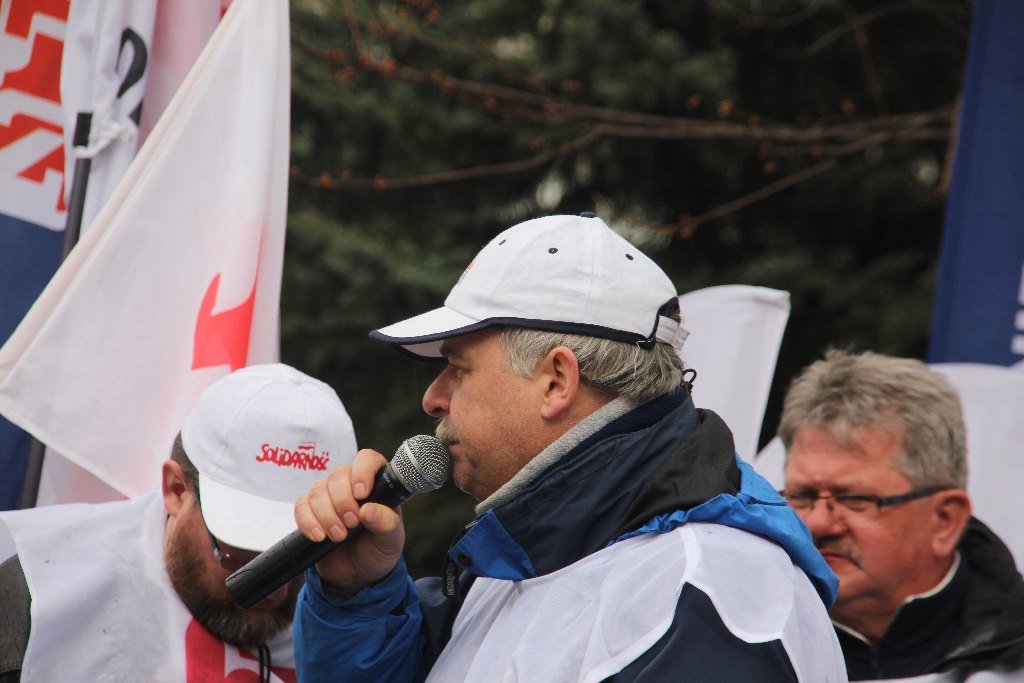 Manifestacja Solidarności w Warszawie
