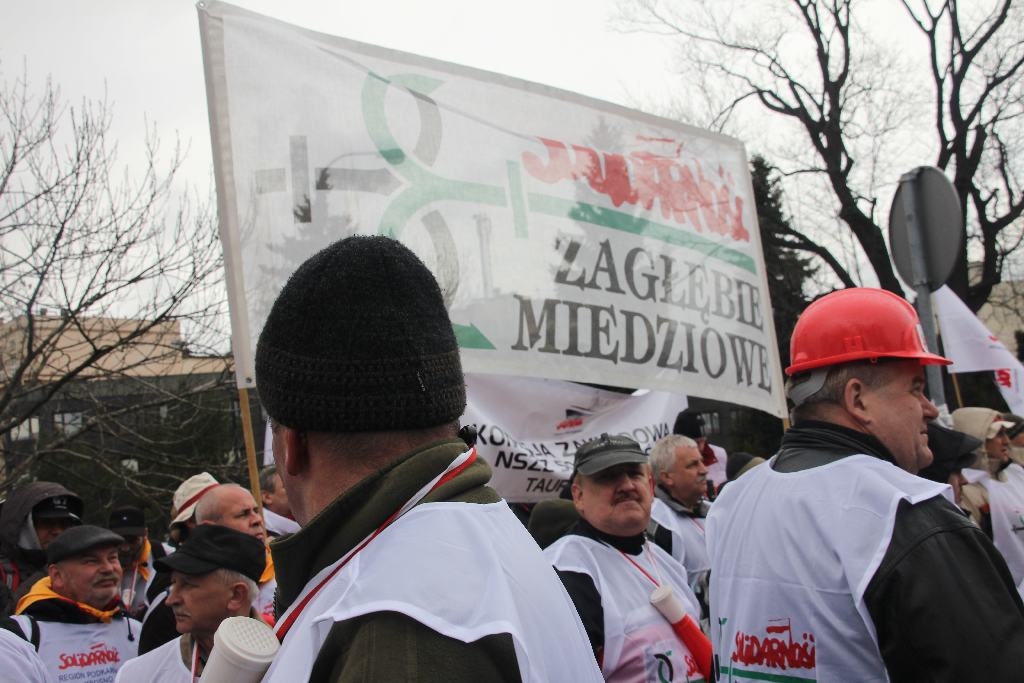 Manifestacja Solidarności w Warszawie