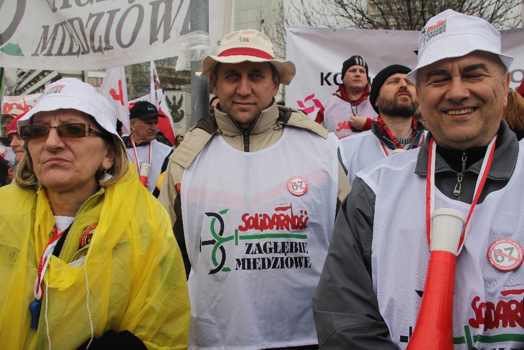 Manifestacja Solidarności w Warszawie