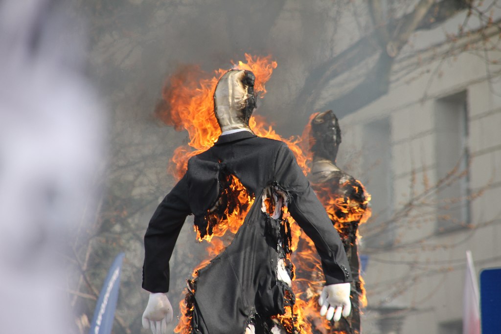 Manifestacja Solidarności w Warszawie