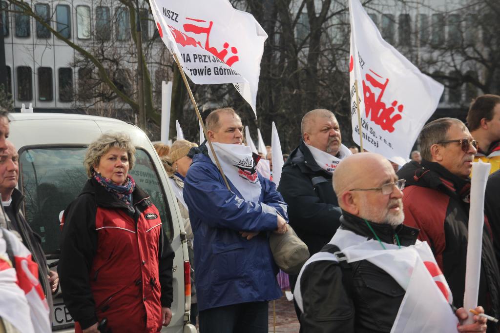 Manifestacja Solidarności w Warszawie