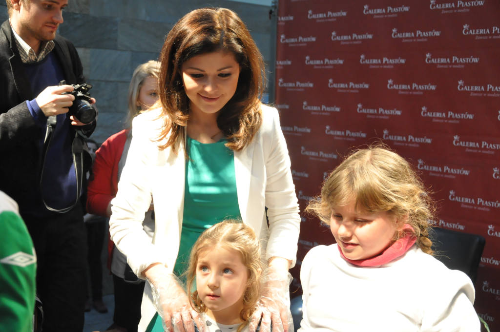 Kasia Cichopek i Marcin Mroczek w Galerii Piastów