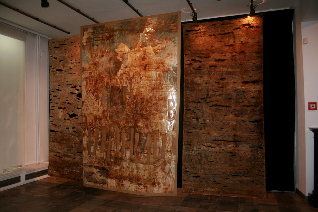 Tkaniny legniczanki w Muzeum Miedzi