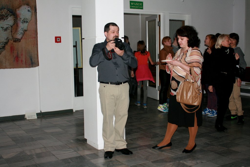 Tkaniny legniczanki w Muzeum Miedzi