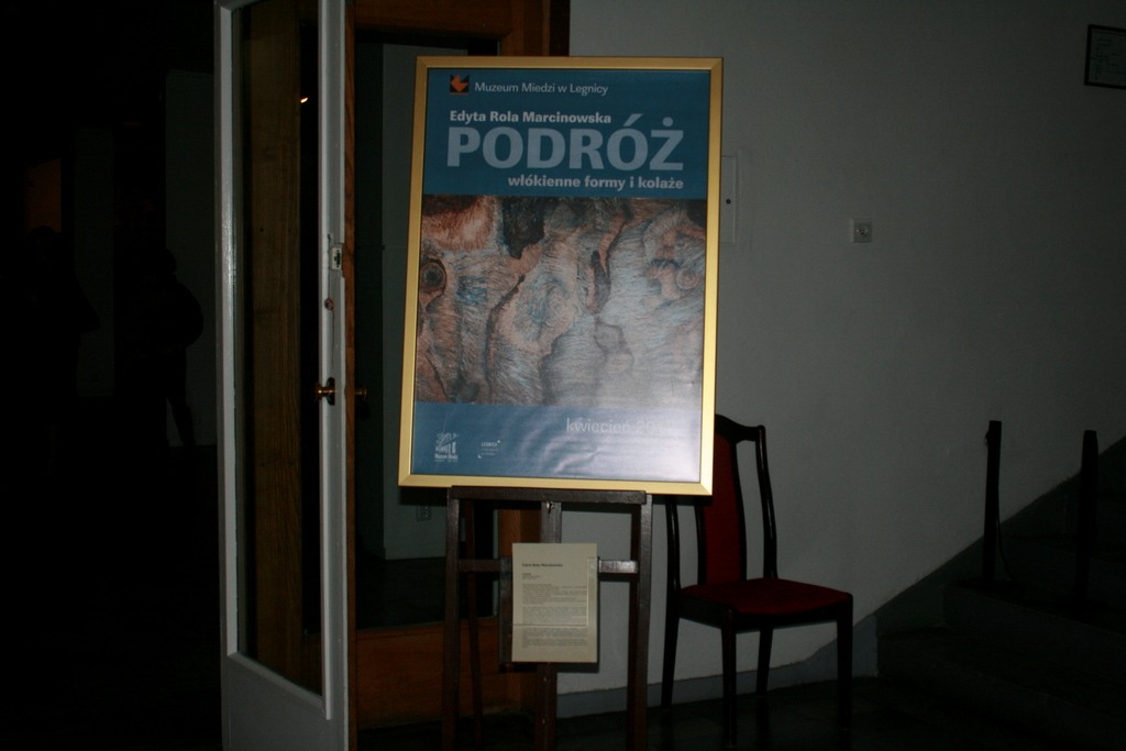 Tkaniny legniczanki w Muzeum Miedzi