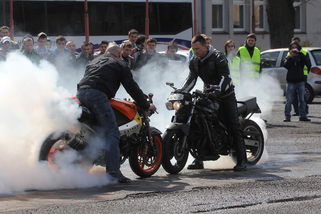 Dzień Motocyklowy w ZSS w Legnicy