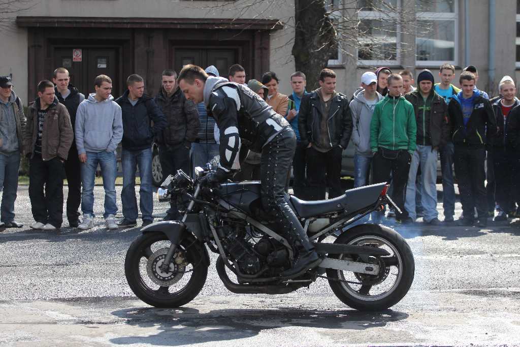 Dzień Motocyklowy w ZSS w Legnicy