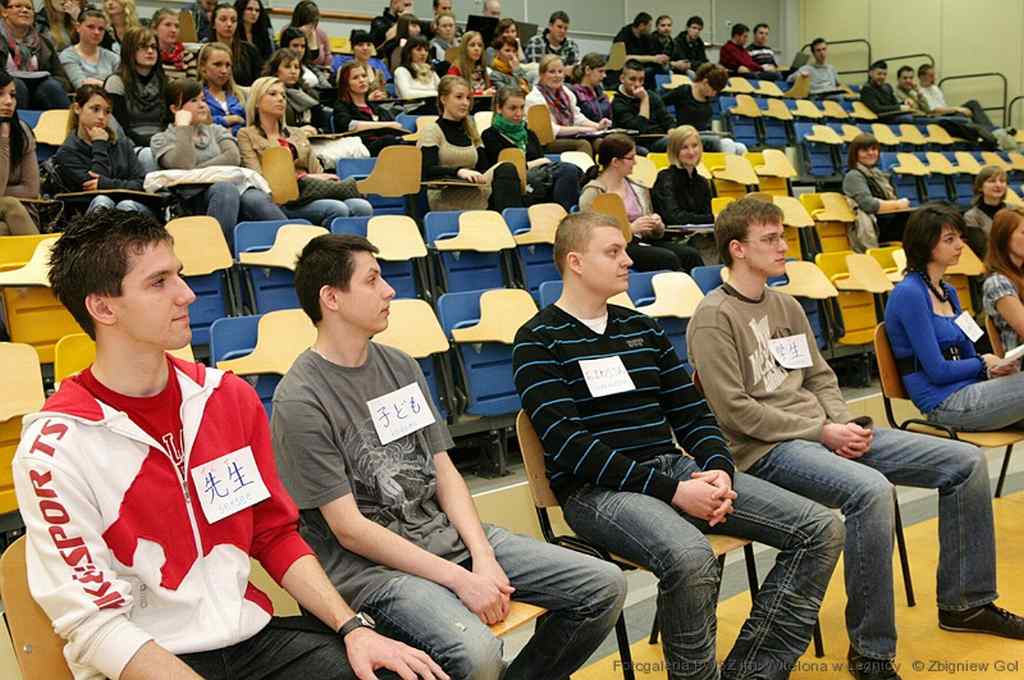 Zwiedzali PWSZ ucząc się japońskiego