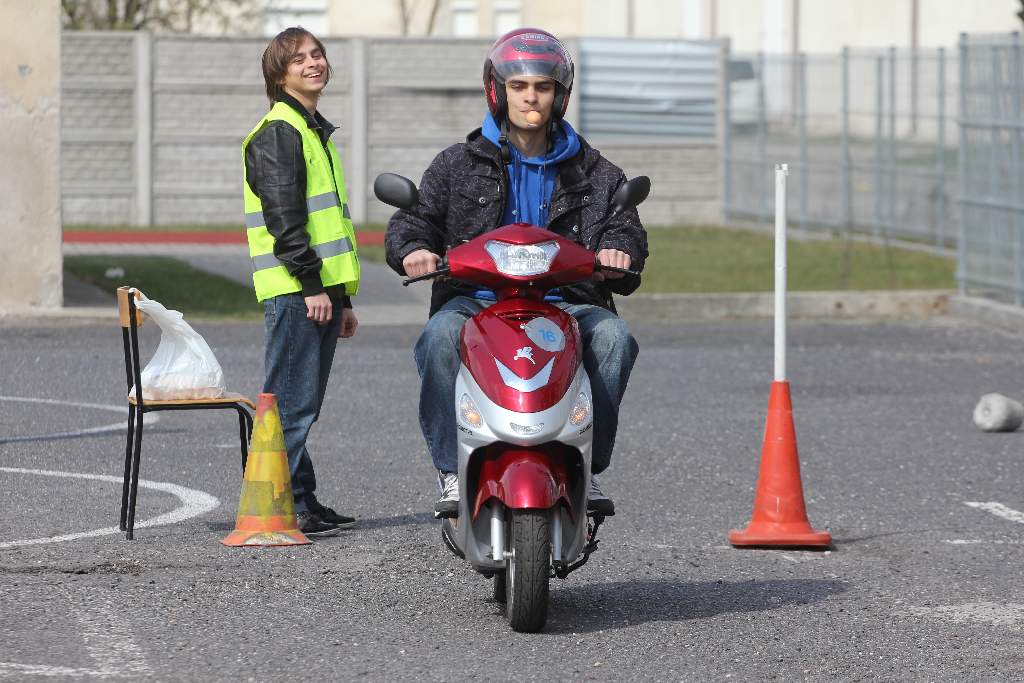 Dzień Motocyklowy w ZSS w Legnicy