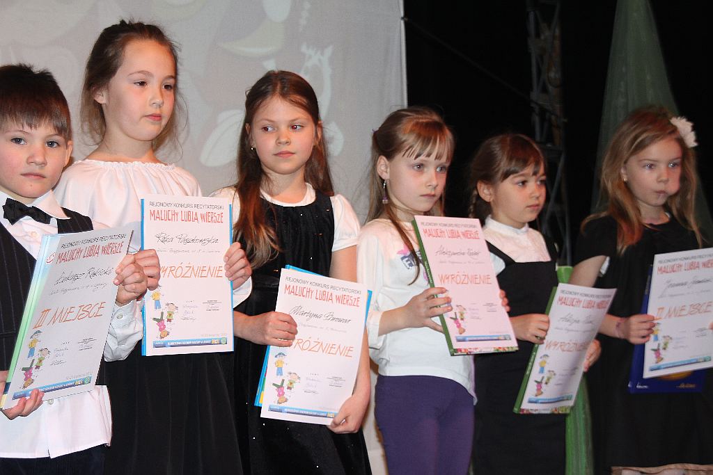 Konkurs recytatorski dla klas I