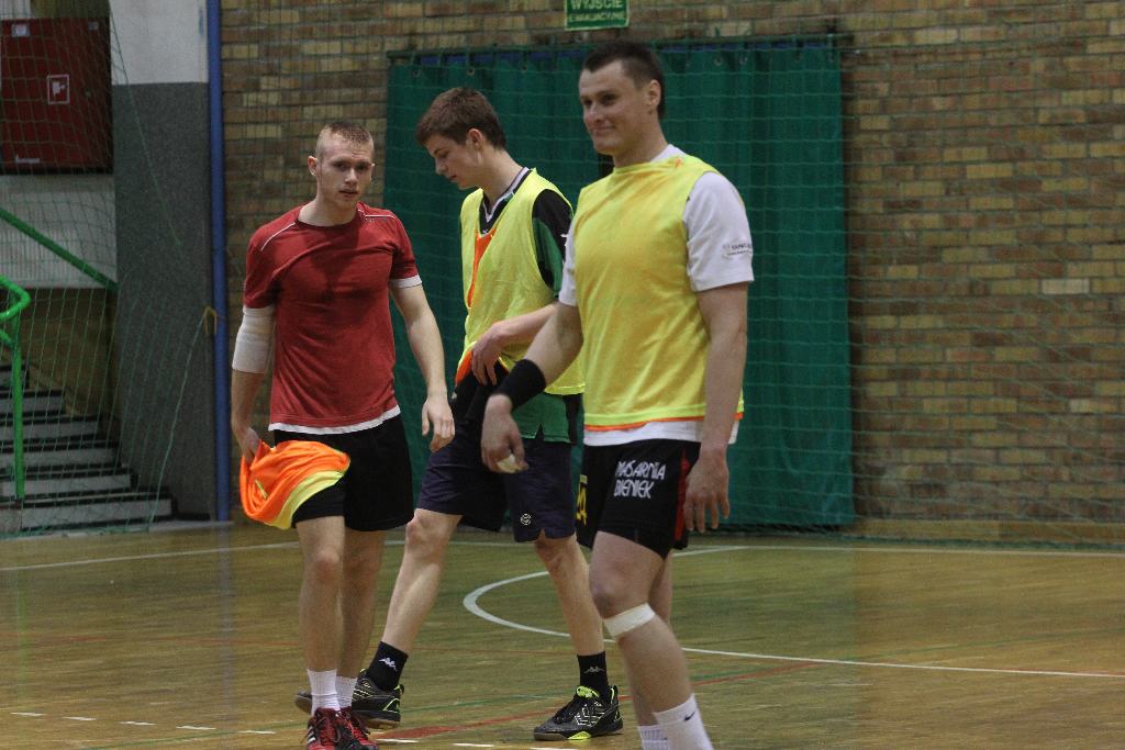 Trening piłkarzy ręcznych