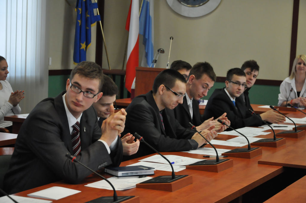 Uroczysta sesja Młodzieżowej Rady Miejskiej