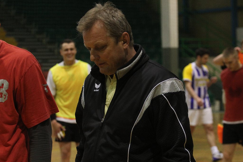Trening piłkarzy ręcznych