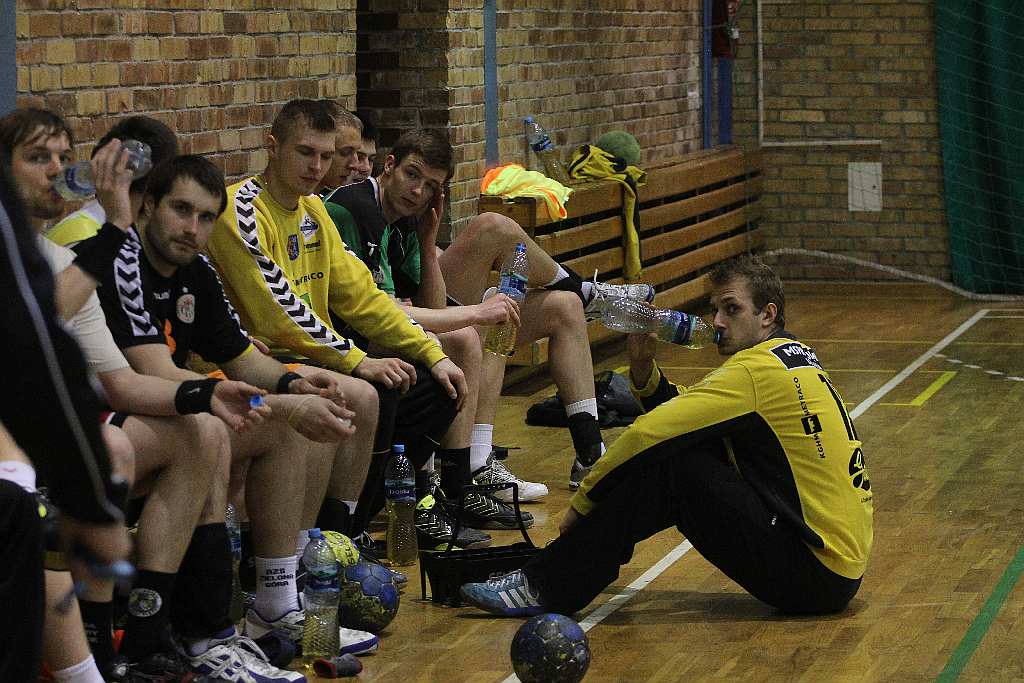 Trening piłkarzy ręcznych