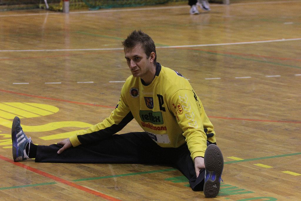 Trening piłkarzy ręcznych