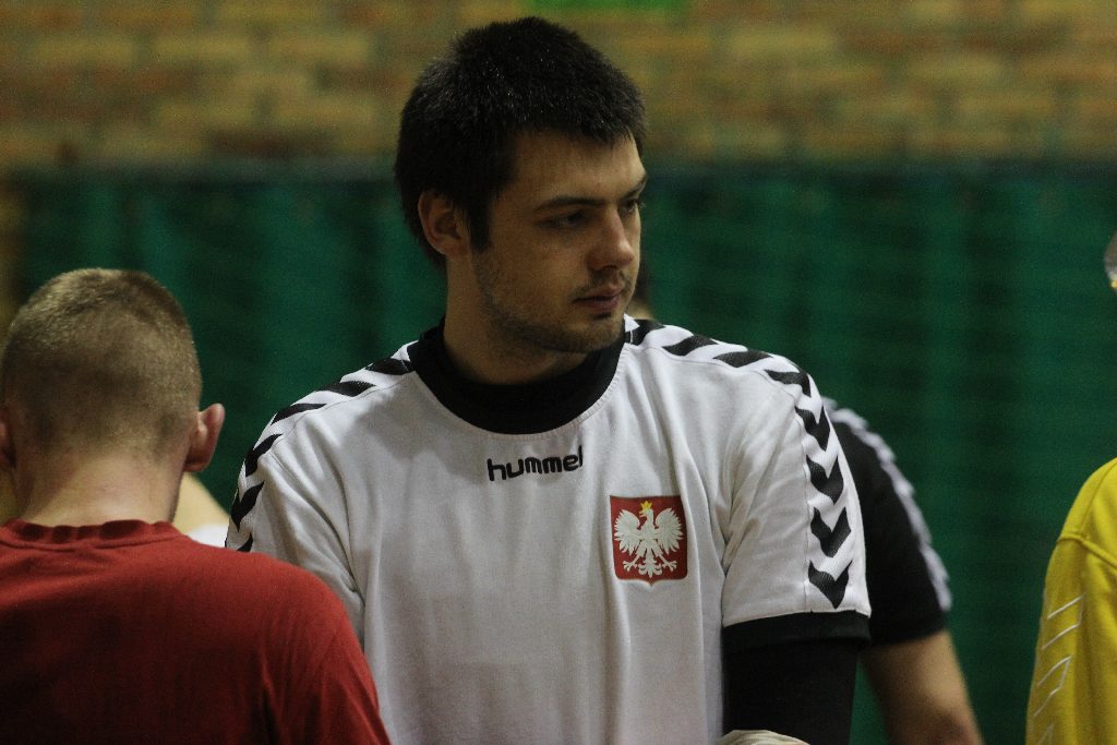Trening piłkarzy ręcznych