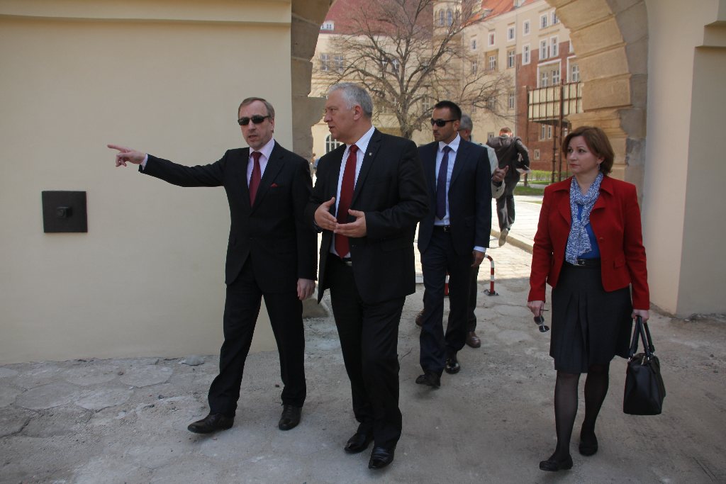 Bogdan Zdrojewski w Legnicy