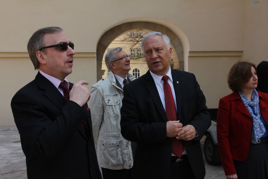Bogdan Zdrojewski w Legnicy