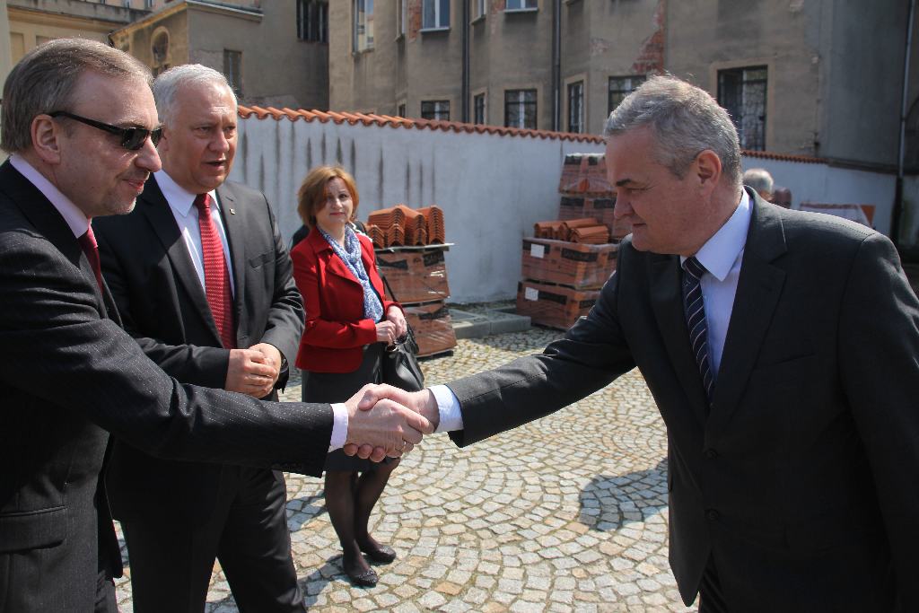 Bogdan Zdrojewski w Legnicy
