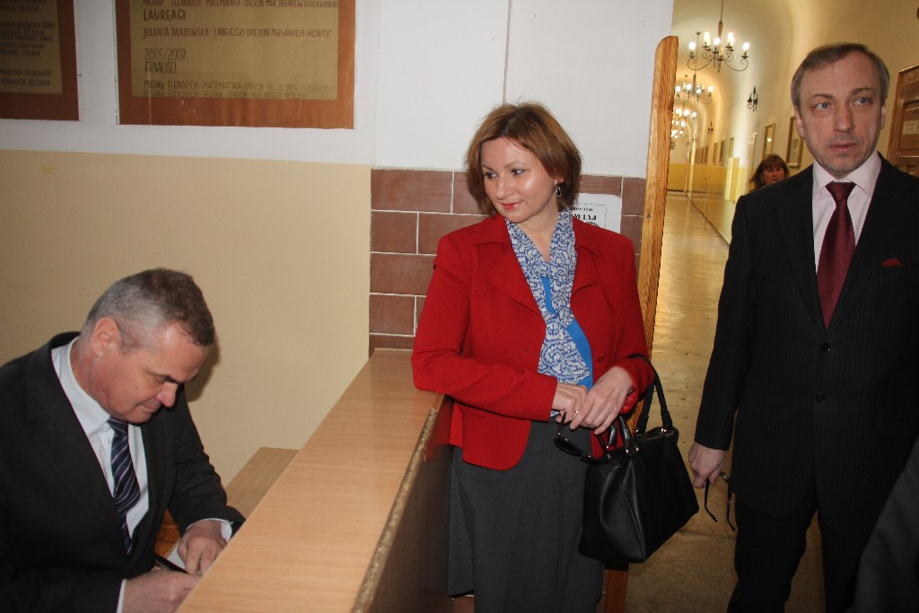 Bogdan Zdrojewski w Legnicy